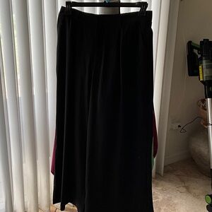 Black Wide-Leg pants